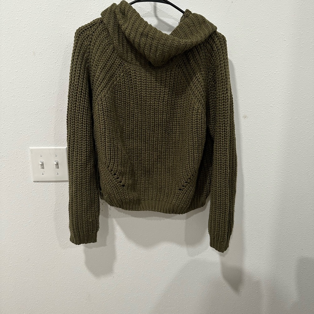 Oversized turtle neck sweater